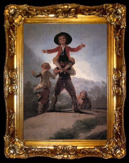 framed  Francisco Goya Little Giants, ta009-2